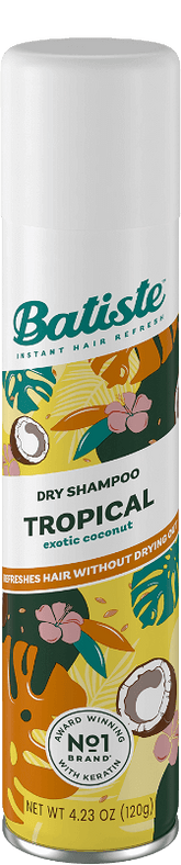 Batiste Dry Shampoo TROPICAL SCENT 200ml